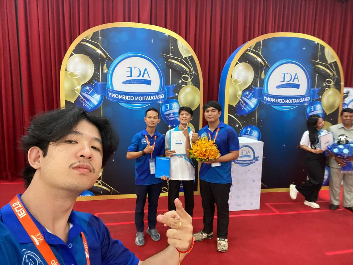 Ace graduation with a Team and Friends again