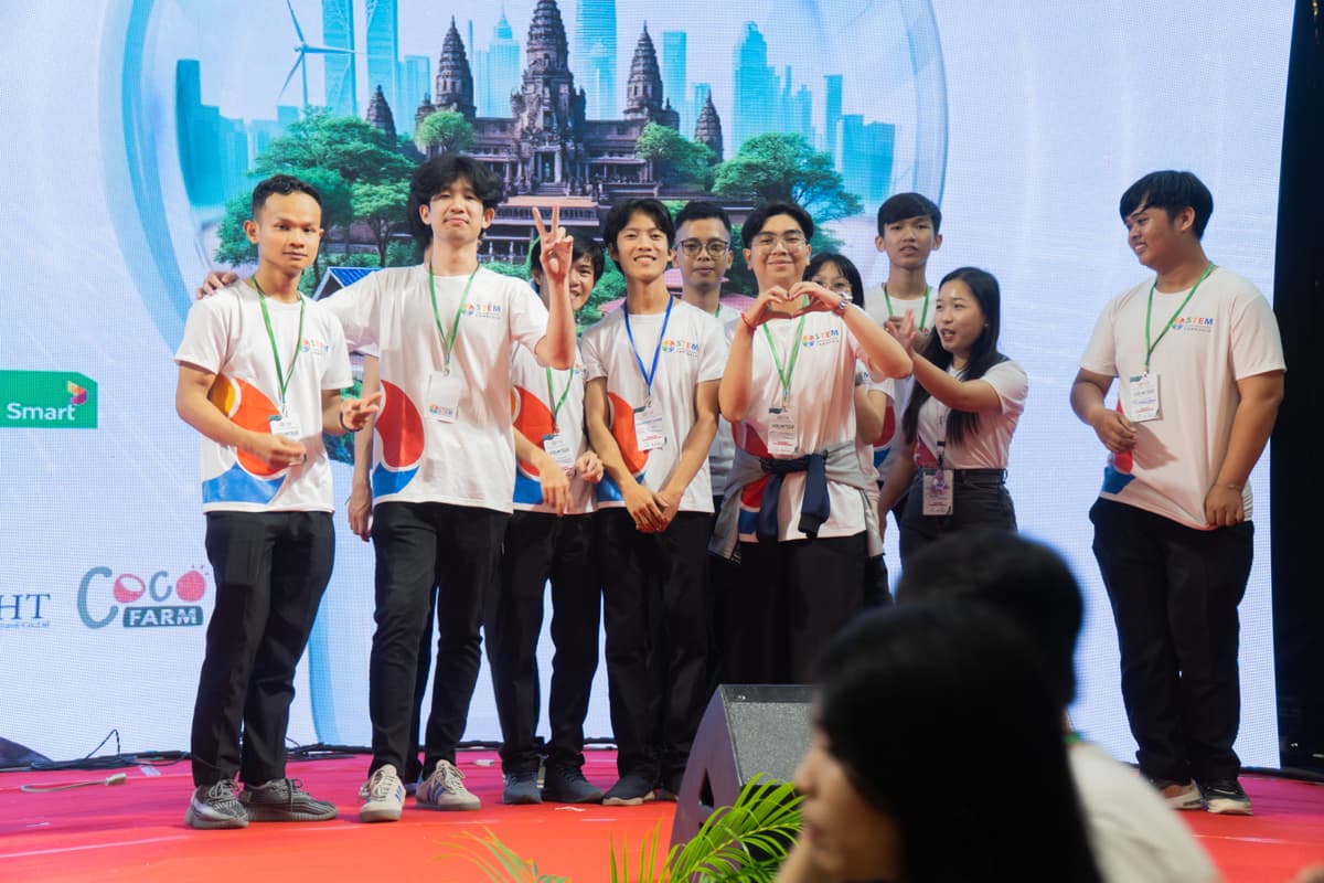 CamSTEMFAST 2025 with our own team and leaders