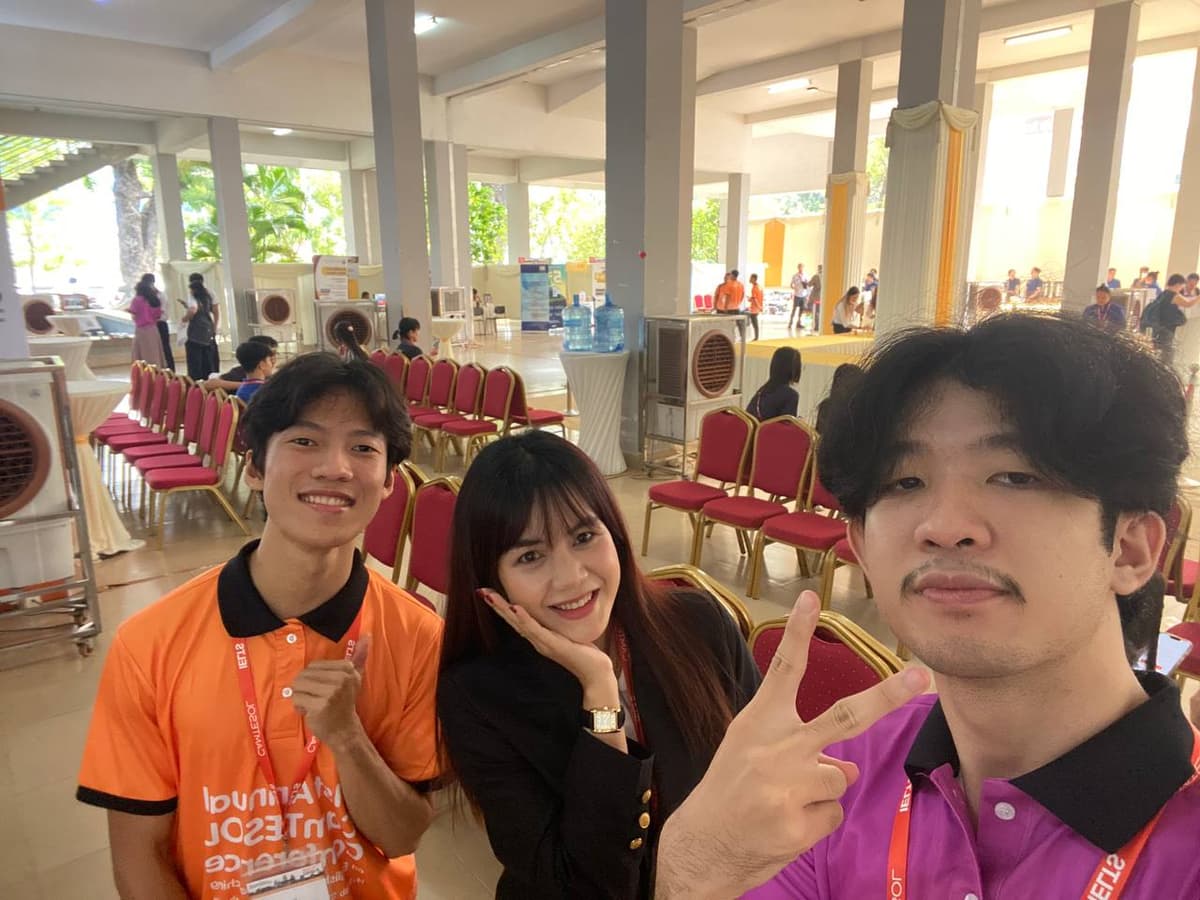 Camtesol with a Favorite Teacher